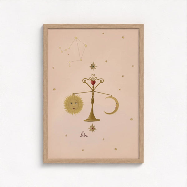 Libra Art Print