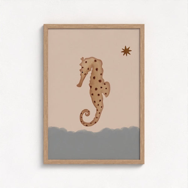 The Seahorse Art Print