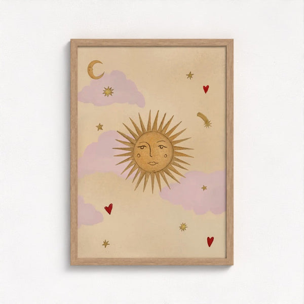 Le Soleil Art Print