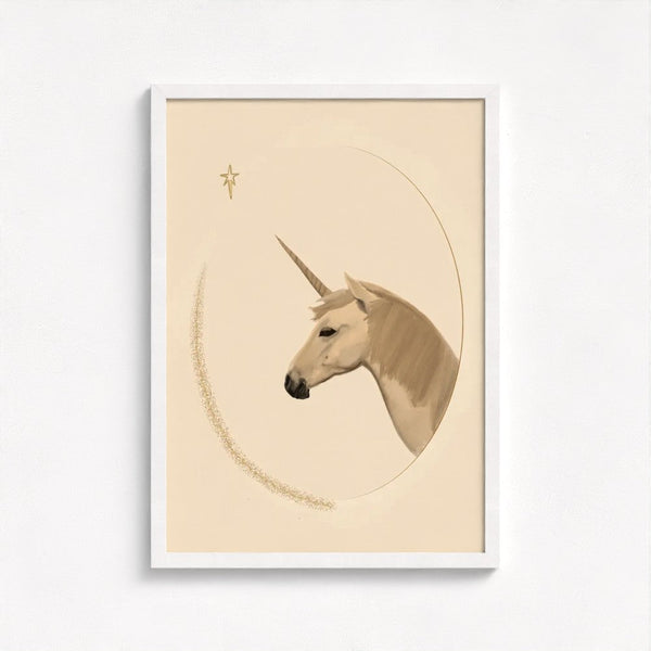 I Believe in Unicorns Art Print