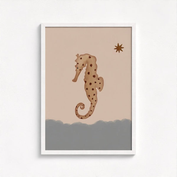 The Seahorse Art Print