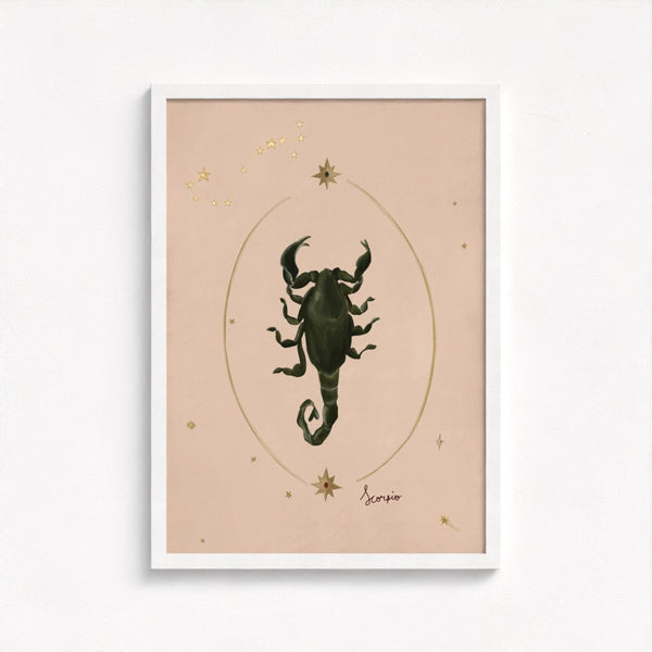 Scorpio Art Print