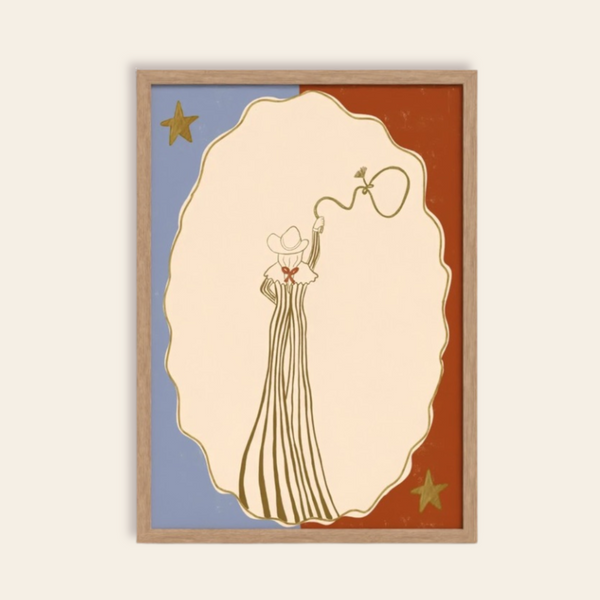 Queen of the Rodeo - Part 2 Art Print