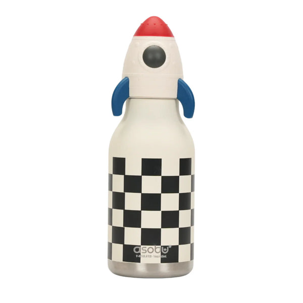 Rocketship Bestie Insulated Screw Top Water Bottle 470ml