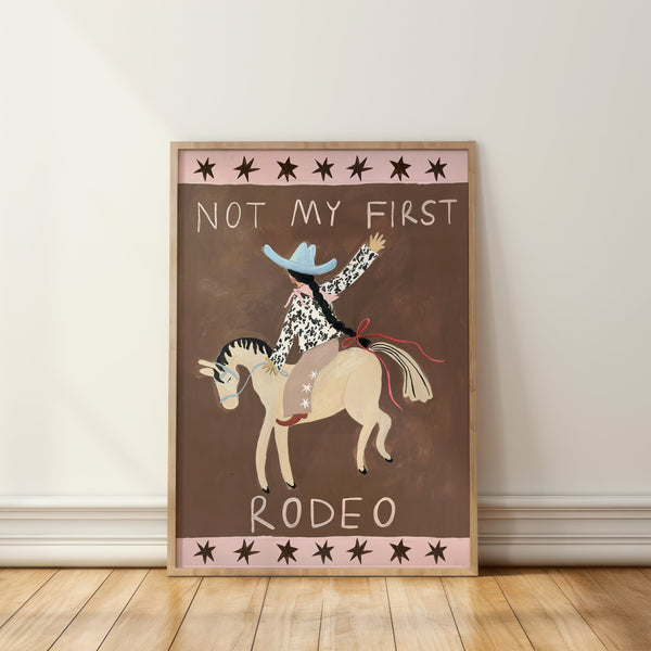 Rodeo Art Print