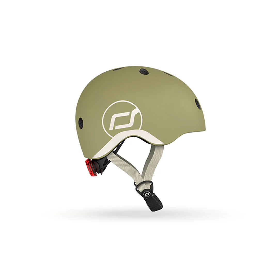 Scoot & Ride Standard Baby Bike Scooter Helmet (Olive)