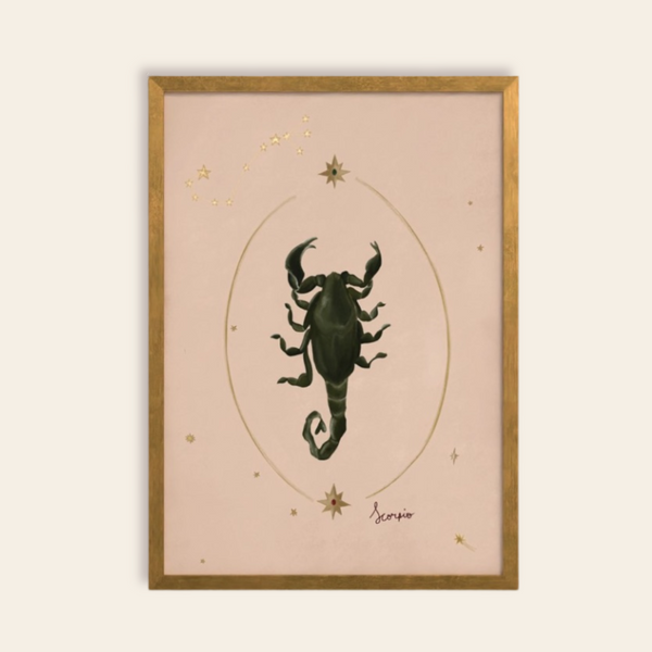 Scorpio Art Print