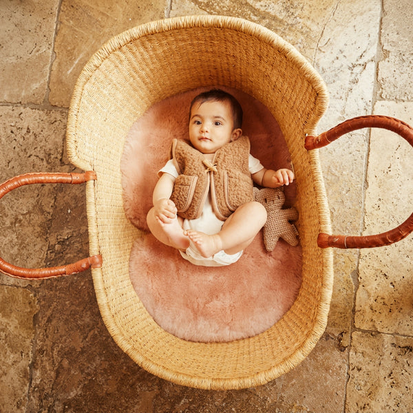 Sheepskin Snuggler (Rose)