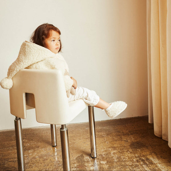 Merino Wool Snuggle Jacket (Milk)