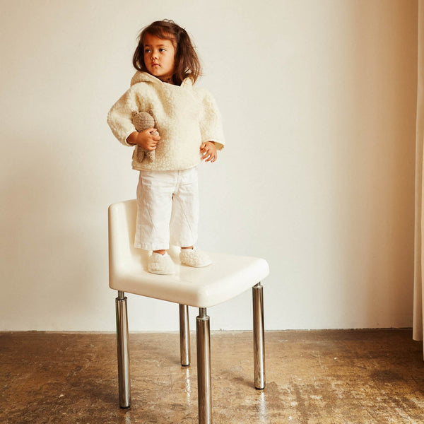 Merino Wool Snuggle Jacket (Milk)