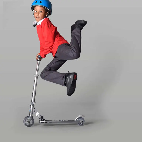 Micro Classic Sprite Foldable Scooter (Silver)