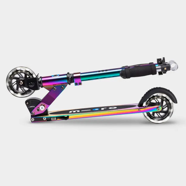 Micro Neochrome Sprite Foldable Scooter with LED Wheels