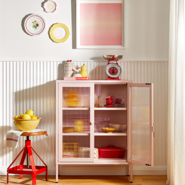 The Mixer Mustard Made Cabinet (Blush)