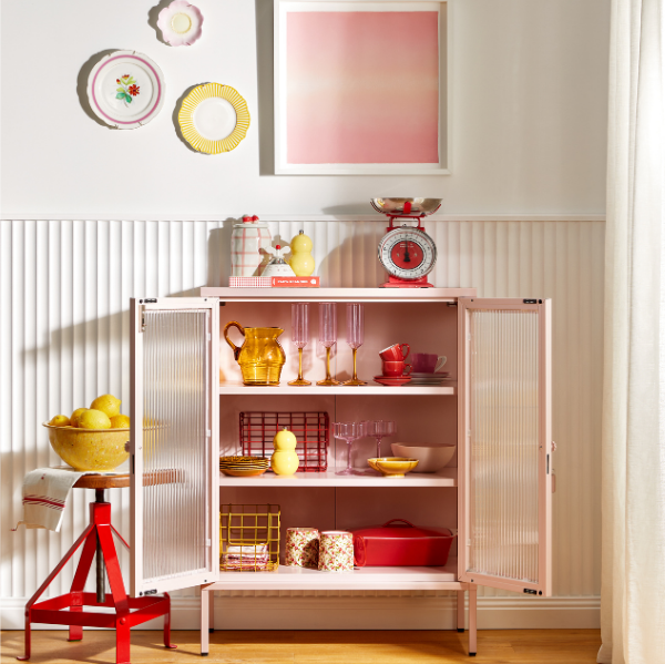 The Mixer Mustard Made Cabinet (Blush)