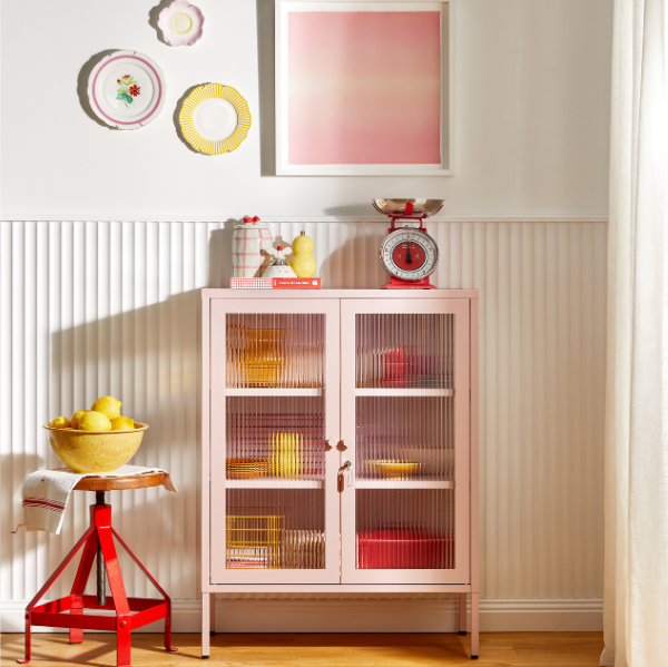 The Mixer Mustard Made Cabinet (Blush)