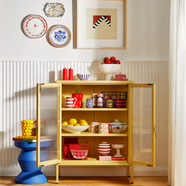 The Mixer Mustard Made Cabinet (Butter)