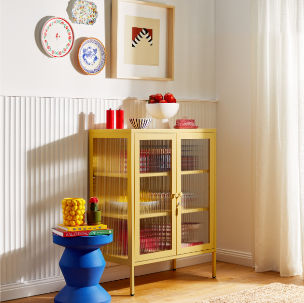 The Mixer Mustard Made Cabinet (Butter)