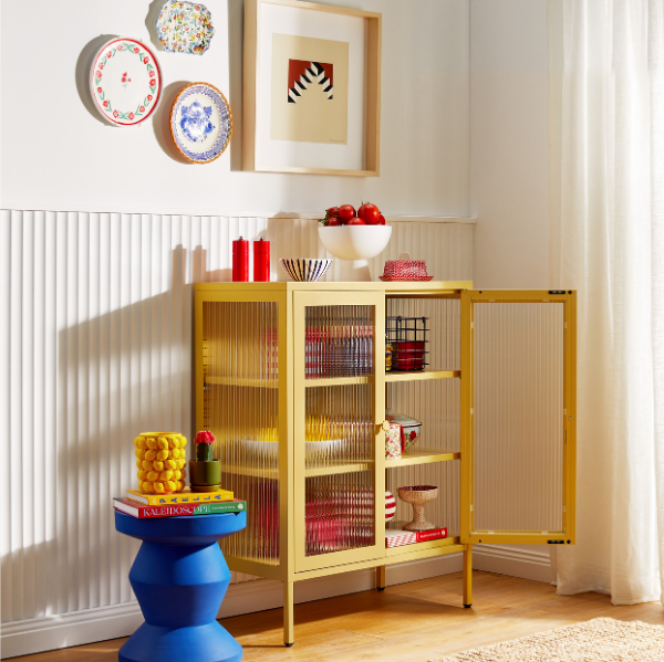 The Mixer Mustard Made Cabinet (Butter)