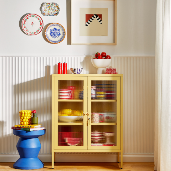 The Mixer Mustard Made Cabinet (Butter)