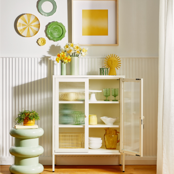 The Mixer Mustard Made Cabinet (Chalk)