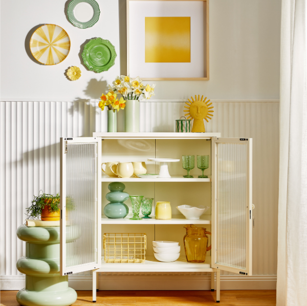 The Mixer Mustard Made Cabinet (Chalk)