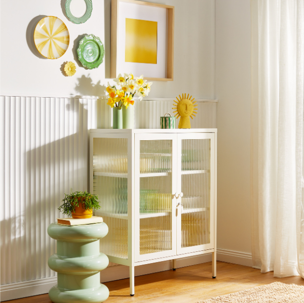 The Mixer Mustard Made Cabinet (Chalk)