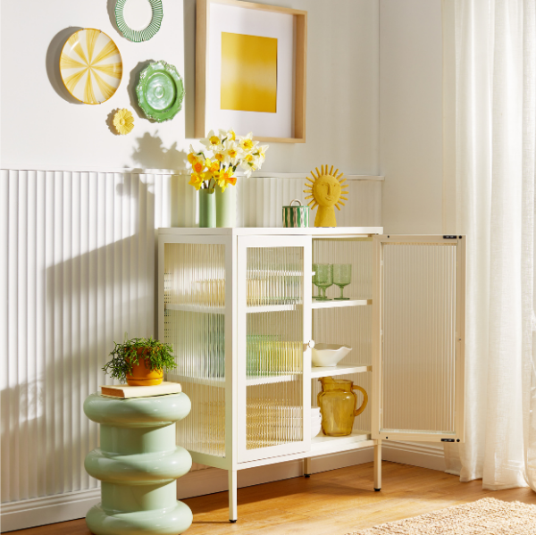 The Mixer Mustard Made Cabinet (Chalk)