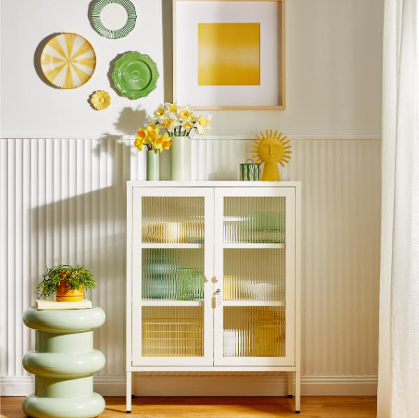 The Mixer Mustard Made Cabinet (Chalk)