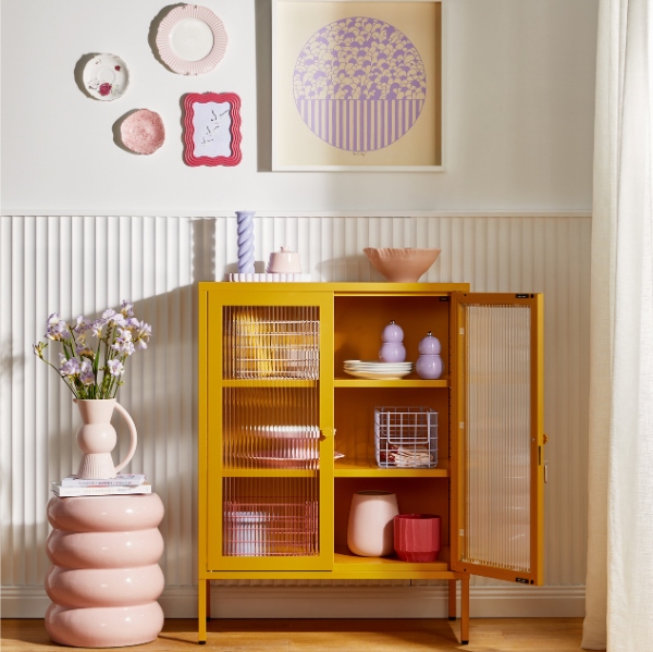 The Mixer Mustard Made Cabinet (Mustard)