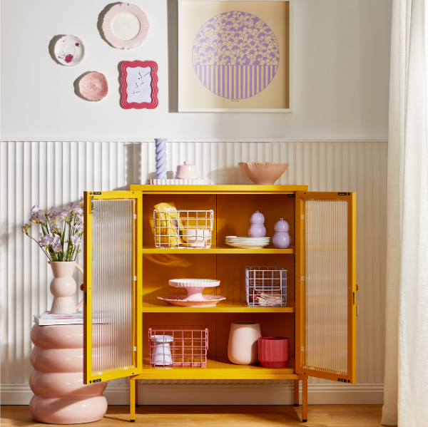 The Mixer Mustard Made Cabinet (Mustard)