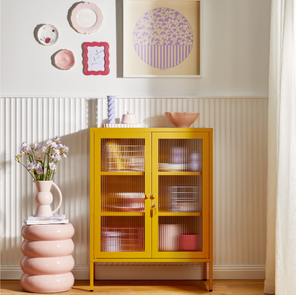 The Mixer Mustard Made Cabinet (Mustard)