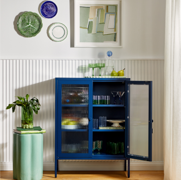 The Mixer Mustard Made Cabinet (Navy)