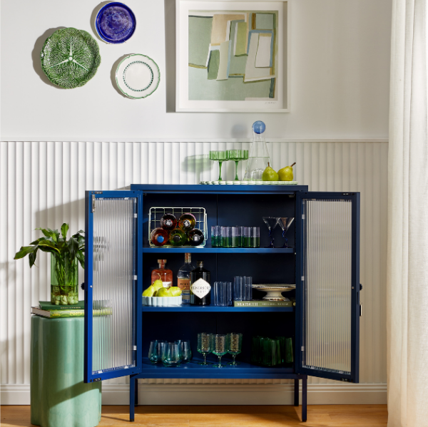 The Mixer Mustard Made Cabinet (Navy)