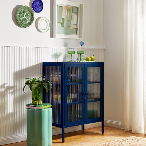 The Mixer Mustard Made Cabinet (Navy)