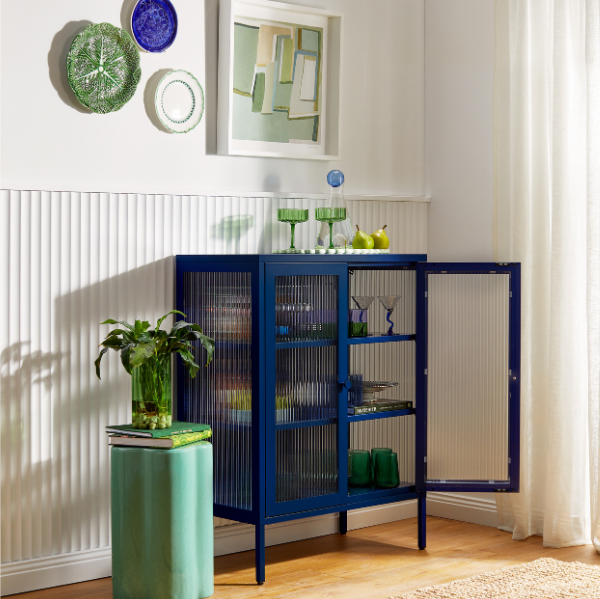 The Mixer Mustard Made Cabinet (Navy)