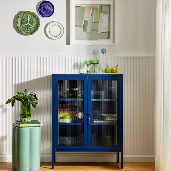The Mixer Mustard Made Cabinet (Navy)