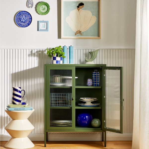 The Mixer Mustard Made Cabinet (Olive)