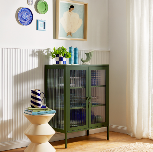 The Mixer Mustard Made Cabinet (Olive)