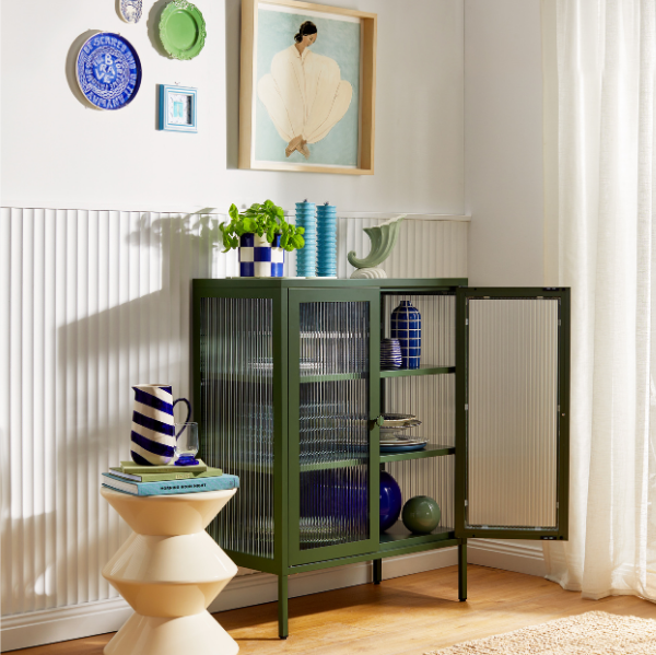 The Mixer Mustard Made Cabinet (Olive)