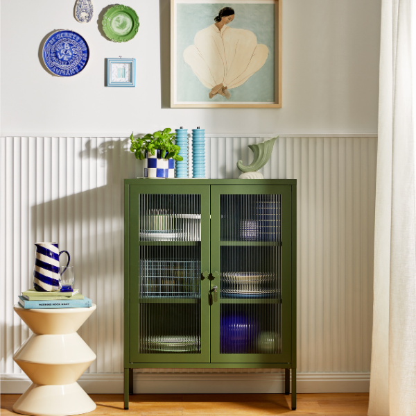 The Mixer Mustard Made Cabinet (Olive)