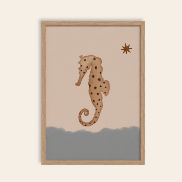The Seahorse Art Print