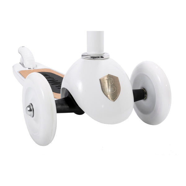 Banwood Kids 3 Wheel Scooter with Basket (White)