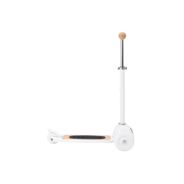 Banwood Kids 3 Wheel Scooter with Basket (White)