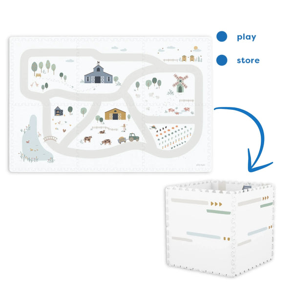 Tiloo Farm Puzzle Piece Foam Playmat