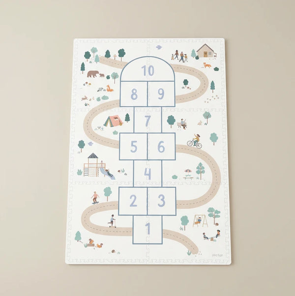 Tiloo Hopscotch Puzzle Piece Foam Playmat