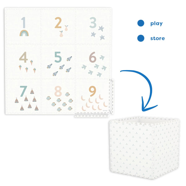 Tiloo Number Puzzle Piece Foam Playmat