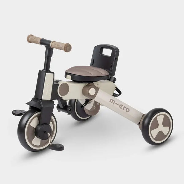 Micro Flexi 7-in-1 Folding Tricycle (Latte)