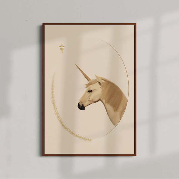 I Believe in Unicorns Art Print