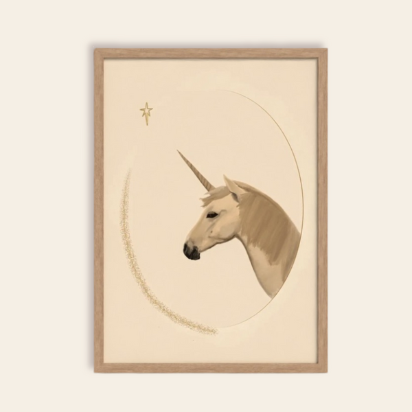 I Believe in Unicorns Art Print