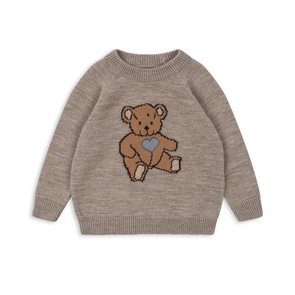 Billi Teddy Bear Cotton Knitted Jumper